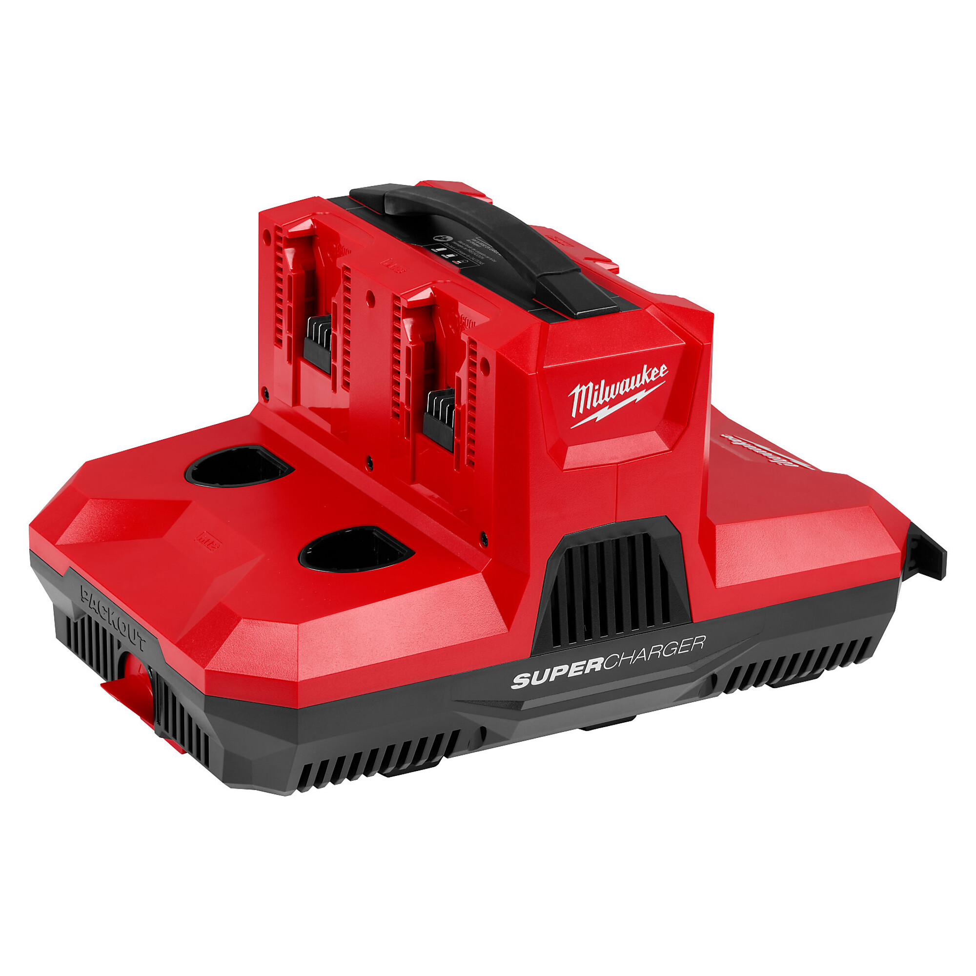 M18™ & M12™ Four Bay Simultaneous Super Charger w/ PACKOUT™ Compatibility